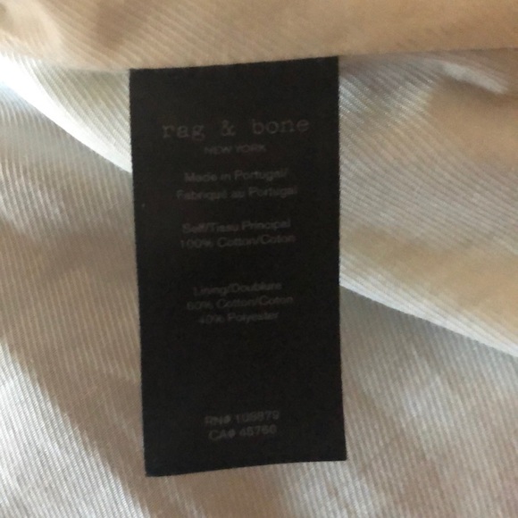 rag & bone army utility cropped jacket - Picture 7 of 7